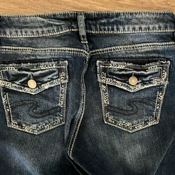 SILVER JEANS Suki Slim Boot Cut Denim Jeans. Size W27/L31. - Picture 2 of 11